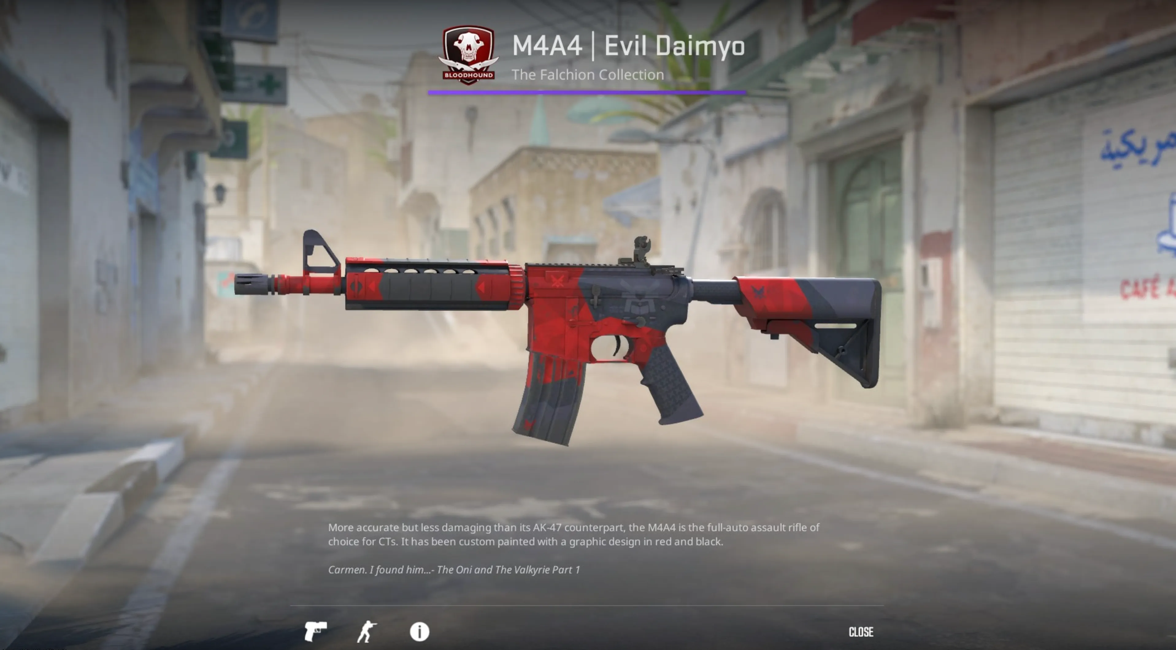 M4A4 Evil Daimyo